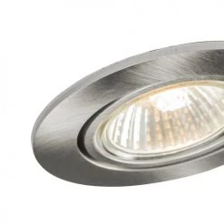 QAZQA Appliques Murales Et Spots Spot à Encastrer En Aluminium Acier -Luminaires Contemporain Soldes spot a encastrer en aluminium acier 4