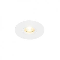 QAZQA Appliques Murales Et Spots Spot à Encastrer En Aluminium Blanc