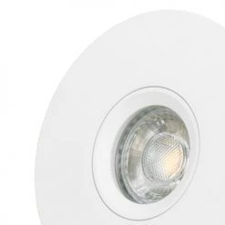 QAZQA Appliques Murales Et Spots Spot à Encastrer En Aluminium Blanc -Luminaires Contemporain Soldes spot a encastrer en aluminium blanc 9