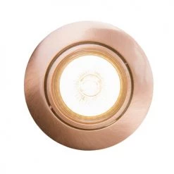 QAZQA Appliques Murales Et Spots Spot à Encastrer En Aluminium Cuivre -Luminaires Contemporain Soldes spot a encastrer en aluminium cuivre 2