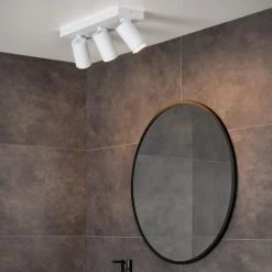 Lucide Appliques Murales Et Spots Spot De Plafond (réglette/plafonnier) En Métal Blanc -Luminaires Contemporain Soldes spot de plafond reglette plafonnier en metal blanc 4