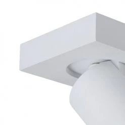 Lucide Appliques Murales Et Spots Spot Mural 1 Lumières En Métal Blanc -Luminaires Contemporain Soldes spot mural 1 lumieres en metal blanc 5