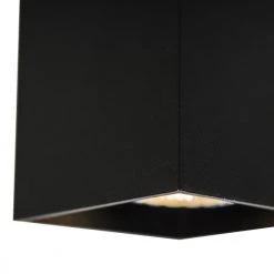 QAZQA Appliques Murales Et Spots Spot Murale En Aluminium Noir -Luminaires Contemporain Soldes spot murale en aluminium noir 5