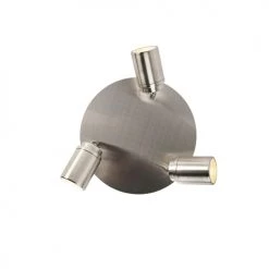 QAZQA Appliques Murales Et Spots Spot Plafond En Acier -Luminaires Contemporain Soldes spot plafond en acier 2