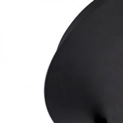 QAZQA Appliques Murales Et Spots Spot Plafond En Acier Noir -Luminaires Contemporain Soldes spot plafond en acier noir 38