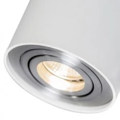 QAZQA Appliques Murales Et Spots Spot Plafond En Aluminium Acier -Luminaires Contemporain Soldes spot plafond en aluminium acier 4