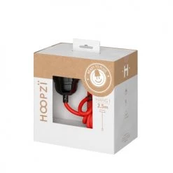Hoopzi Suspensions Suspension 1 Fil électrique En Tissu Rouge 2,5m Douille Noire -Luminaires Contemporain Soldes suspension 1 fil electrique en tissu rouge 2 5m douille noire 3