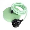 Hoopzi Suspensions Suspension 1 Fil électrique En Tissu Vert Menthe 3m