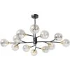 Kare Design Suspensions Suspension 12 Abat-jours En Verre Et Acier