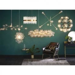 Maisons Du Monde Suspensions Suspension 3 Bras Orientables En Métal Doré -Luminaires Contemporain Soldes suspension 3 bras orientables en metal dore 1000 5 24 177349 5