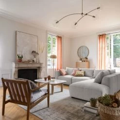 Maisons Du Monde Suspensions Suspension 4 Globes En Verre Et Métal Doré -Luminaires Contemporain Soldes suspension 4 globes en verre et metal dore 1000 4 3 200944 4