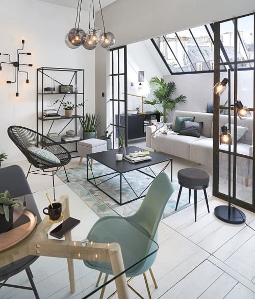 Maisons Du Monde Suspensions Suspension 5 Boules En Verre Et Verre Fumé 5 Maisons Du Monde Suspensions Suspension 5 Boules En Verre Et Verre Fumé – Image 5