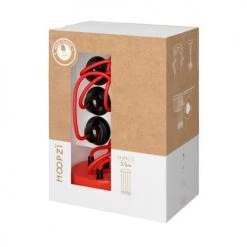 Hoopzi Suspensions Suspension 5 Fils électriques En Tissu Rouge 3,5m Douille Noire -Luminaires Contemporain Soldes suspension 5 fils electriques en tissu rouge 3 5m douille noire 4