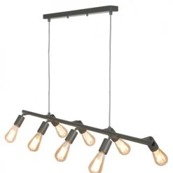 It's About Romi Suspensions Suspension 8 Lumières Métal Vert L105cm -Luminaires Contemporain Soldes suspension 8 lumieres metal vert l105cm 3