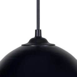 Tosel Suspensions Suspension Acier Noir -Luminaires Contemporain Soldes suspension acier noir 12