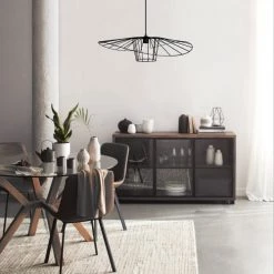 Tosel Suspensions Suspension Acier Noir 9 Tosel Suspensions Suspension Acier Noir -Luminaires Contemporain Soldes suspension acier noir 21