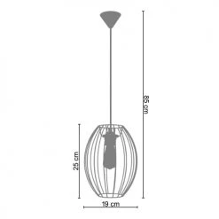 Tosel Suspensions Suspension Acier Or -Luminaires Contemporain Soldes suspension acier or 5