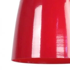 Tosel Suspensions Suspension Acier Rouge 7 Tosel Suspensions Suspension Acier Rouge -Luminaires Contemporain Soldes suspension acier rouge 2