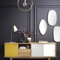 Maisons Du Monde Suspensions Suspension Anneau En Métal Doré -Luminaires Contemporain Soldes suspension anneau en metal dore 1000 11 36 202617 4