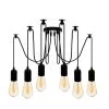 Home Maison Lustres Suspension Araignée 6 Ampoules