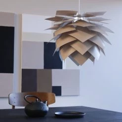 Dyberg Larsen Suspensions Suspension Avec Ailettes Polycarbonate Couleur Beige, H 40 Cm D 45 Cm -Luminaires Contemporain Soldes suspension avec ailettes polycarbonate couleur beige h 40 cm d 45 cm 2