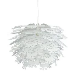 Dyberg Larsen Suspensions Suspension Avec Ailettes Polycarbonate Couleur Gris, H 40 Cm D 45 Cm -Luminaires Contemporain Soldes suspension avec ailettes polycarbonate couleur blanc h 40 cm d 45 cm 1