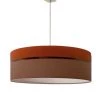 Abat-jours Suspensions Suspension Bicolore Brique & Beige T 65 X H 25