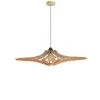 RIF Suspensions Suspension Bois Design Beige Foncé D65cm