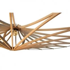 RIF Suspensions Suspension Bois Design Noir Beige D160cm -Luminaires Contemporain Soldes suspension bois design noir beige d160cm 5