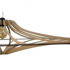 RIF Suspensions Suspension Bois Design Noir D124cm -Luminaires Contemporain Soldes suspension bois design noir d124cm 2