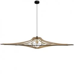 RIF Suspensions Suspension Bois Design Noir D124cm