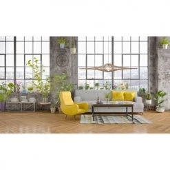 RIF Suspensions Suspension Bois Design Orange D180cm -Luminaires Contemporain Soldes suspension bois design orange d180cm 2