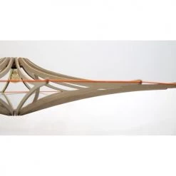 RIF Suspensions Suspension Bois Design Orange D180cm -Luminaires Contemporain Soldes suspension bois design orange d180cm 3