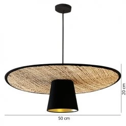 Abat-jours Suspensions Suspension Boléro T 50 X H 20 -Luminaires Contemporain Soldes suspension bolero t 50 x h 20 2