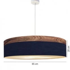 Abat-jours Suspensions Suspension Boobby Slim Bleu Marine T 65 X H 20 -Luminaires Contemporain Soldes suspension boobby slim bleu marine t 65 x h 20 2