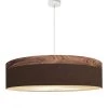 Abat-jours Suspensions Suspension Boobby Slim Chocolat T 65 X H 20