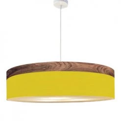 Abat-jours Suspensions Suspension Boobby Slim Jaune T 65 X H 20