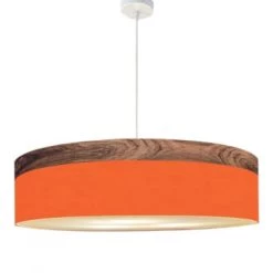 Abat-jours Suspensions Suspension Boobby Slim Taupe T 65 X H 20 -Luminaires Contemporain Soldes suspension boobby slim orange t 65 x h 20