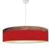 Abat-jours Suspensions Suspension Boobby Slim Rouge T 65 X H 20