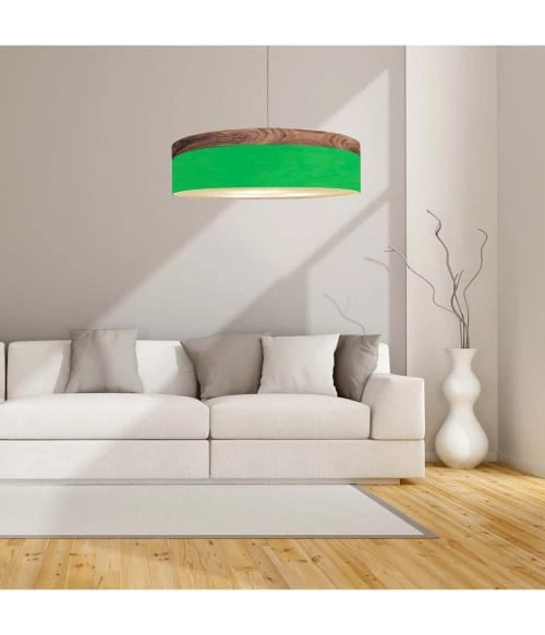 Abat-jours Suspensions Suspension Boobby Slim Vert électrique T 65 X H 20 2 Abat-jours Suspensions Suspension Boobby Slim Vert électrique T 65 X H 20 – Image 2