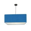 Abat-jours Suspensions Suspension Carrée Carlito Bleu T 50 X H 20