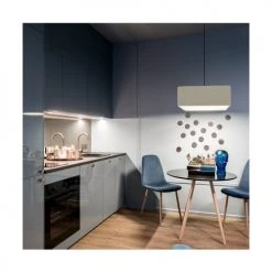 Abat-jours Suspensions Suspension Carrée Carlito Taupe T 50 X H 20 8 Abat-jours Suspensions Suspension Carrée Carlito Taupe T 50 X H 20 -Luminaires Contemporain Soldes suspension carree carlito taupe t 50 x h 20 6