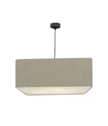 Abat-jours Suspensions Suspension Carrée Carlito Gris Clair T 50 X H 20 4 Abat-jours Suspensions Suspension Carrée Carlito Gris Clair T 50 X H 20 – Image 4