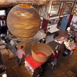 Graypants Suspensions Suspension Carton Ø163cm -Luminaires Contemporain Soldes suspension carton oe163cm 2