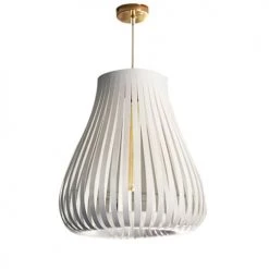 Abat-jours Suspensions Suspension Design Eluim Blanc T 40 X H 45