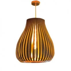 Abat-jours Suspensions Suspension Design Eluim Imprimé Bois T 40 X H 45 -Luminaires Contemporain Soldes suspension design eluim imprime bois t 40 x h 45 3