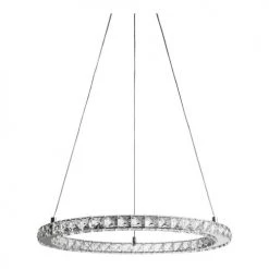 Lampea Suspensions Suspension Design En Argent 120 Cm