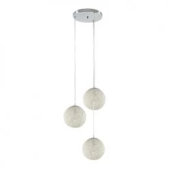 Lampea Suspensions Suspension Design En Blanc 105 Cm