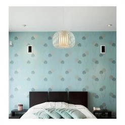 Lampea Suspensions Suspension Design En Blanc 130 Cm -Luminaires Contemporain Soldes suspension design en blanc 130 cm 3