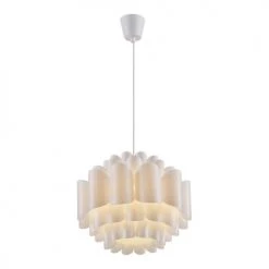 Lampea Suspensions Suspension Design En Blanc 130 Cm -Luminaires Contemporain Soldes suspension design en blanc 130 cm 9